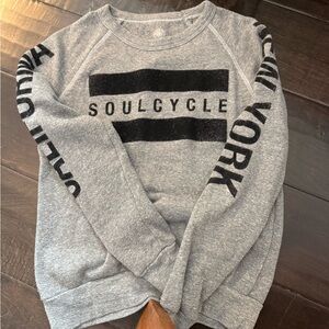 SOUL CYCLE sweater xs/small